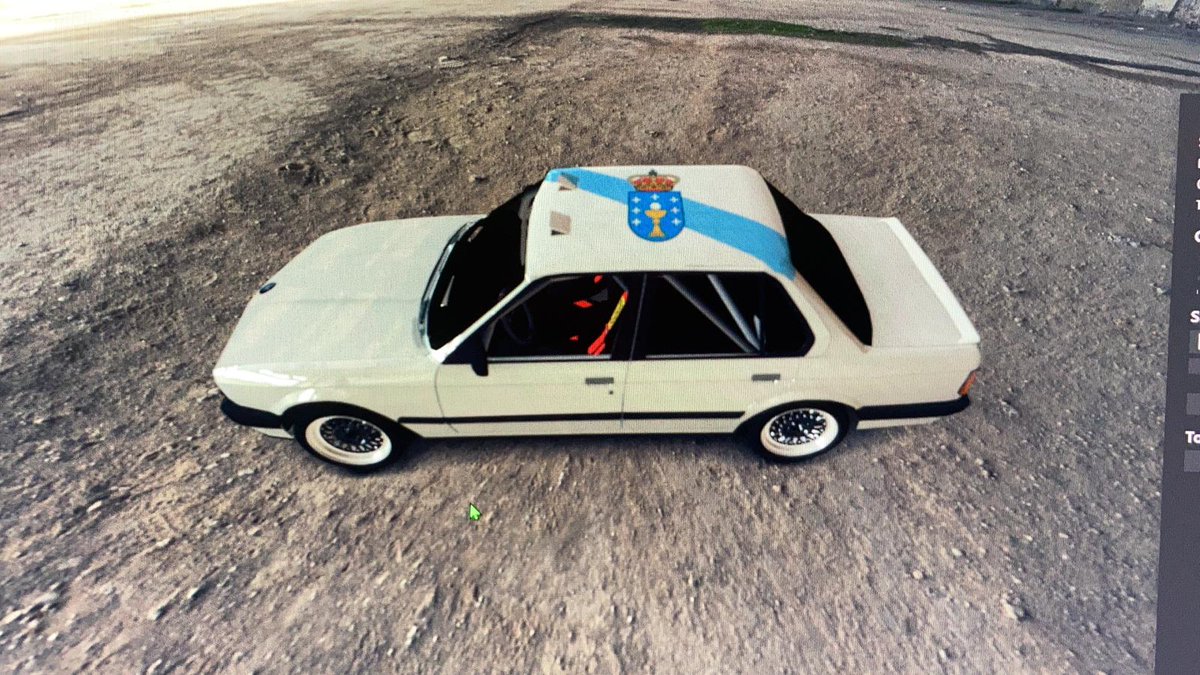 Este finde semana tambien estare presene en la subida a urkiola con este bmw e30 realizada por @KronosSimracing  en unas horas presentare la skin