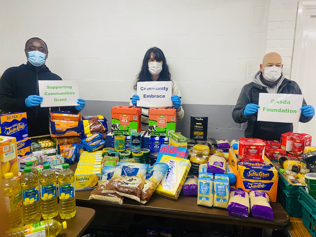 ComEmbrace's tweet photo. A masive thank you to our wonderful partners @AsdaFoundation @AsdaCommunity and Rachel at @AsdaHarlow for this incredible donation..
Lovely goodies to support our community pantry and Easter reaching out initiative.

So many families will be blessed from this generosity🥰🥰 https://t.co/PgGUK5cnDr