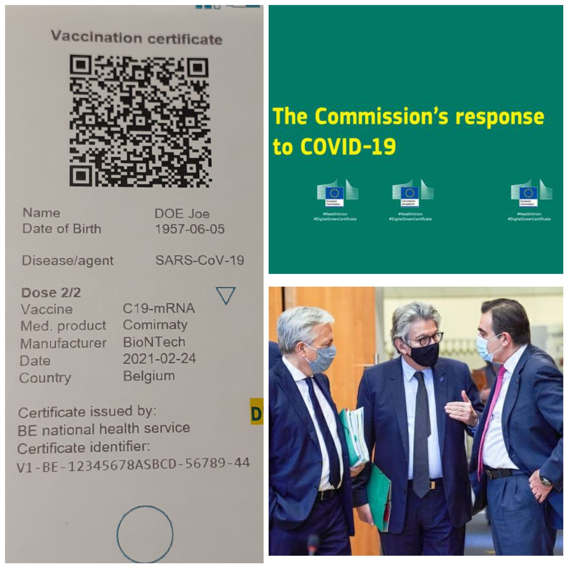 Margaritis Schinas On Twitter With Today S Digital Green Certificate We Are Taking A Common European Path To Recover Our Way Of Life Safe Re Opening Of Our Economy And Society Without Discrimination The