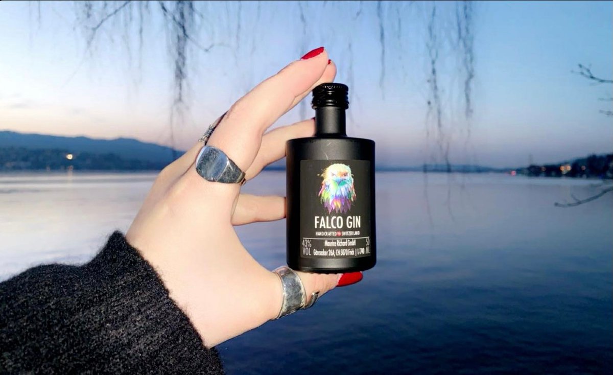 Sunset vibes with Falco Gin 🌅

#gin #falcogin #swiss #handmade #premium #sunset #lake