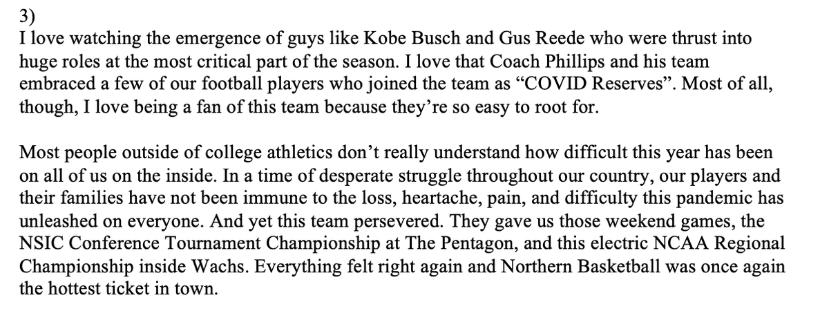 NSUCoachSchmidt's tweet photo. An open letter to @nsuwolves_mbb after the heartbreaker in Wachs last night. https://t.co/IKrDl5PM1r