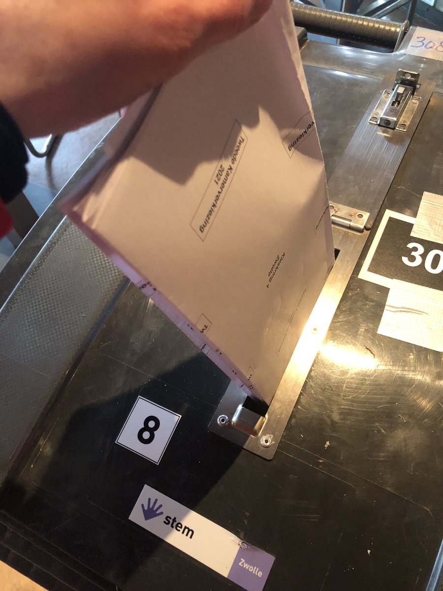 Gestemd ✅ Veel waardering voor alle vrijwilligers op de stembureaus 🙏🏼
