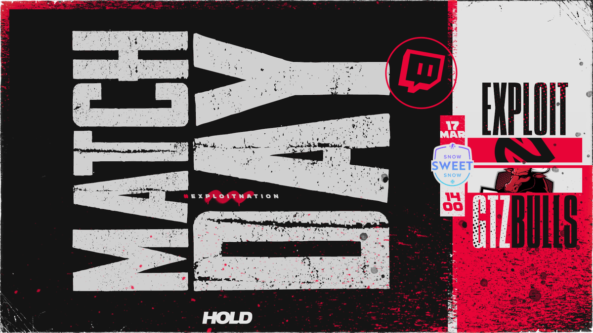 Hoje entramos no servidor para disputar a fase de grupos regional da Snow Sweet Snow #3!

🏆 Snow Sweet Snow #3
🆚 <a href="/GTZBulls/">NPLAY GTZ Bulls</a> 
⏰ 14H00
📺 twitch.tv/tebtv

#eXploitNation #HoldThatWin