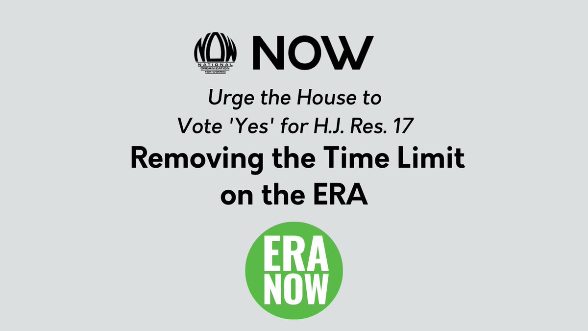 ACE NEWS ALERT: The US House will be voting on removing the time limit for ERA today. Call, email, tweet your reps to show your support. The Capitol switchboard number is 202-224-3121. 
#ERAYes #ERANow #HJRes17