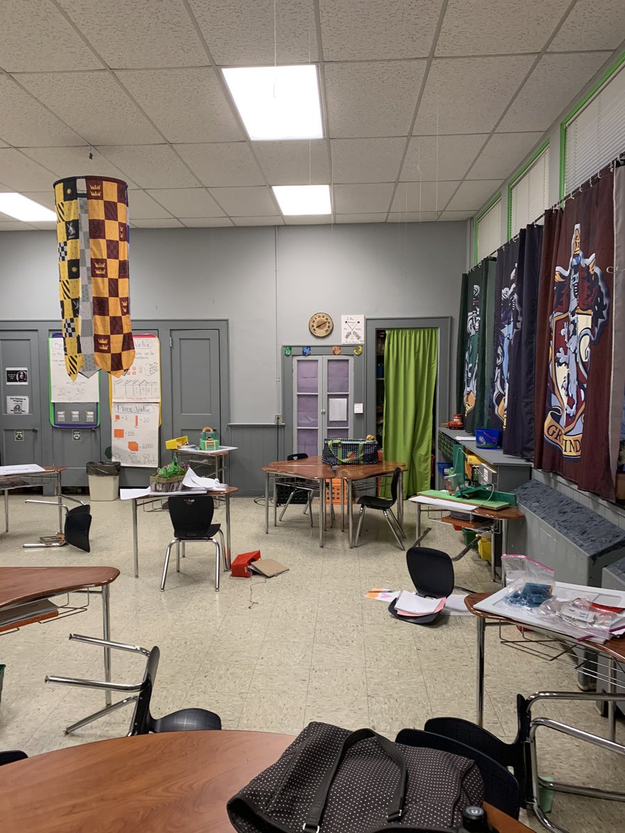 HaworthChristy's tweet photo. I think the Leprechaun struck again this year! 3rd graders made traps out of simple machines to try to catch him but he’s too sneaky for them. Maybe next year! https://t.co/496UzP9dDg