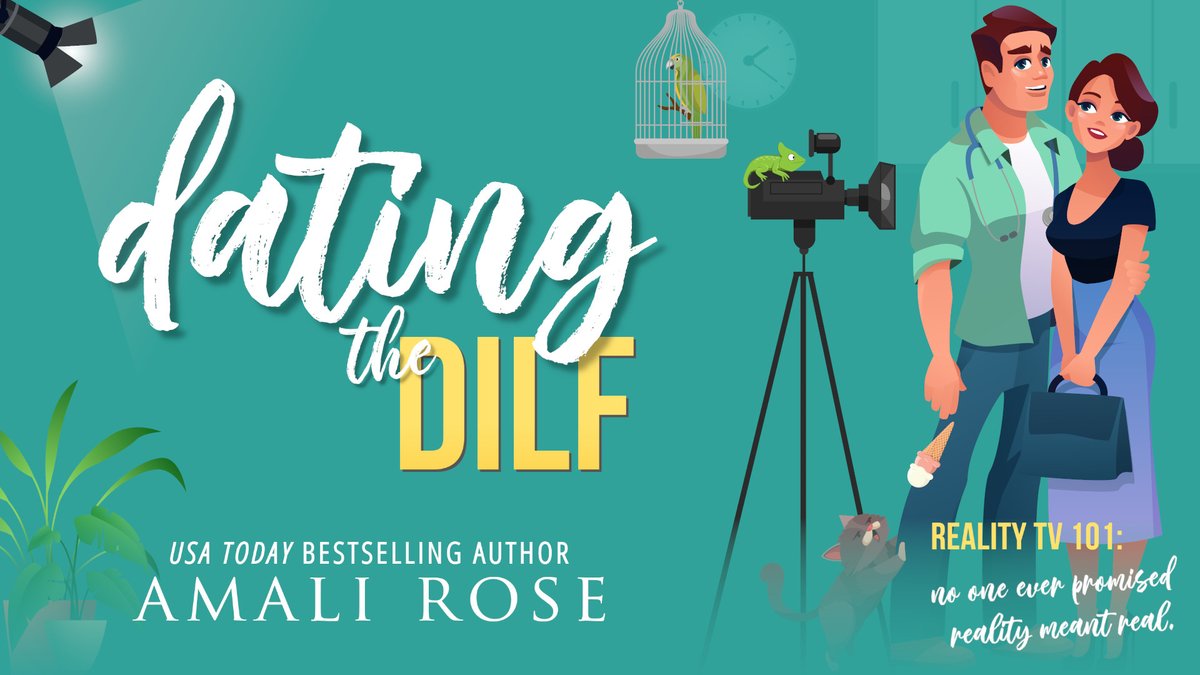 GiveMeBooksPR's tweet photo. #SALE #NEWCOVER “An absolutely fantastic book” “Another fun filled, laugh out loud with all the feels read by Amali Rose” Dating the DILF: A Single Dad Romantic Comedy by @authoramalirose https://t.co/yudBtMX5vB https://t.co/WQADG8U0zs