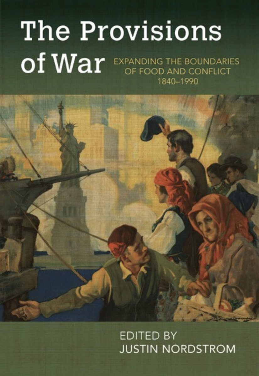‘The Provisions of War’: Pleased to contribute to this new edited collection on #food and conflict in modern history, which is coming soon from @uarkpres, and has this very handsome cover <a href="/przy_les/">Leslie Przybylek</a> @EvanPSullivan <a href="/maltby1941/">K</a>