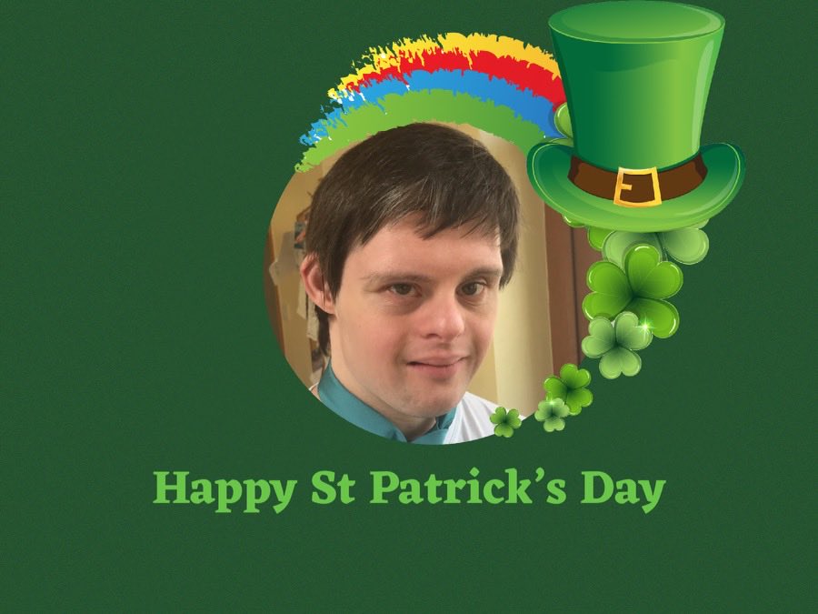 PaulClark_UTV's tweet image. This is David, my son.  He wants to wish you a happy St. Patrick’s Day, wherever you are in the world, at the moment. His dad wishes you the same.... Lá Féile Naomh Phadraig shona dhaoibh go léir...