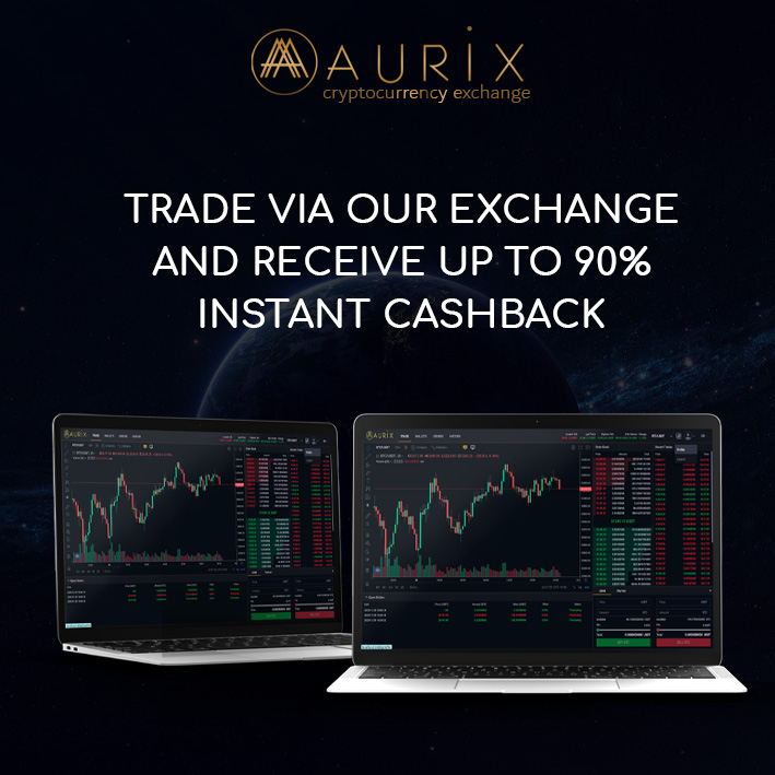 aurixexchange's tweet photo. Get up to 90% instant Trade Cash back when using AURIX Exchange. We provided the biggest cashback from the industry. 
❗️No points to calculate. 
💯No limits or deadlines. 
🔝Instant Cash back. 

OFFICIAL Website https://t.co/X7MIeEId7r
Trade now AUR : https://t.co/SFm4pB3kPB https://t.co/xXo0bGHFcy
