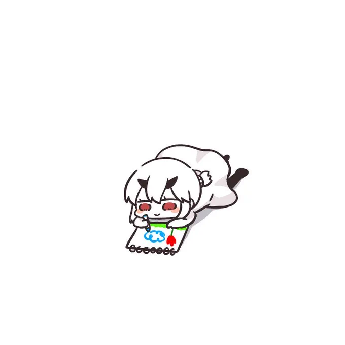 いっぱい描くぞ。 