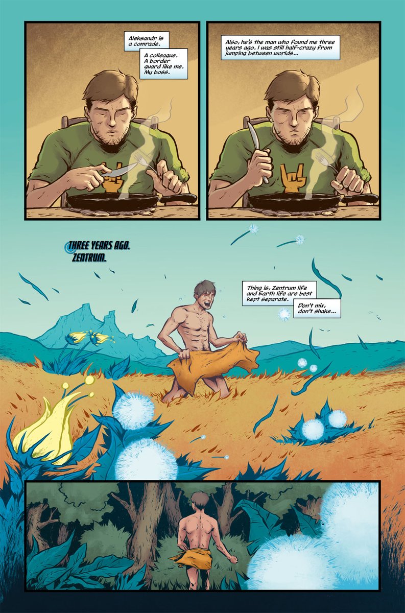 bely_edinorog's tweet image. Do you like #BlackScience by @Remender
 or #Ei8ht by @rafaalbuquerque ? Then check out the #BorderPost !!! The first chapter is FREE now available on @comiXology Submit! Check it out!  bit.ly/3rzy7Aq 

#Lukianenko #russiancomics