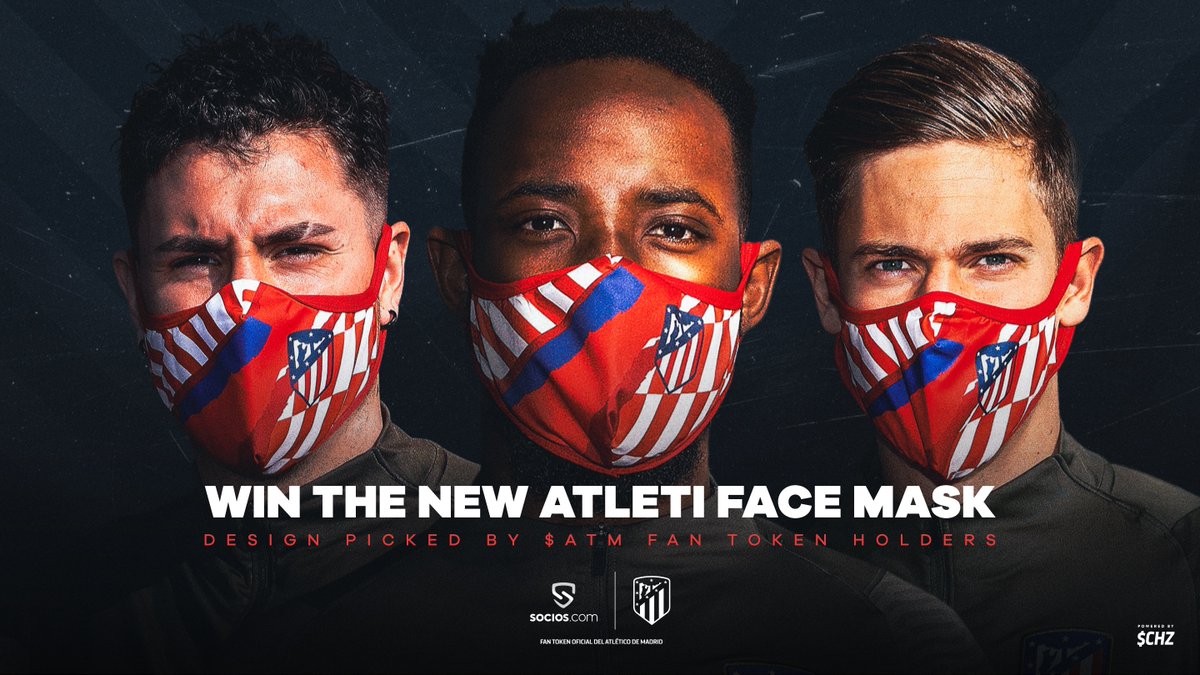 🔴MATCHDAY GIVEAWAY⚪

Today, we're all Rojiblancos. If <a href="/Atleti/">Atlético de Madrid</a> qualifies, we'll reward 3 of you with a limited-edition face mask.

To enter:
✅Follow
✅Comment $ATM
✅Retweet

⚡ $CHZ