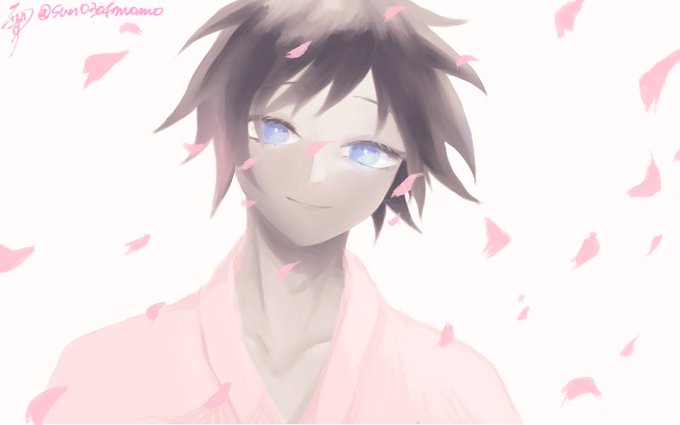 ろいずさんがTwitterに投稿した冨岡義勇(鬼滅の刃)のイラスト。