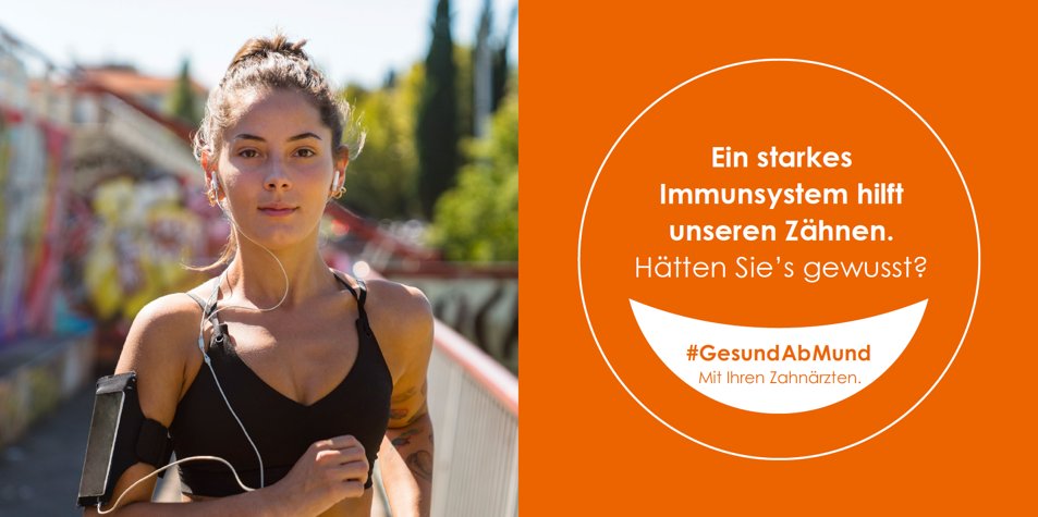 bzaek_eV's tweet image. Ein starkes #Immunsystem braucht eine gesunde #Mundflora! Gute #Mundhygiene kann vor Infektionen und Entzündungen schützen und unterstützt die #Gesamtgesundheit. 
#GesundAbMund