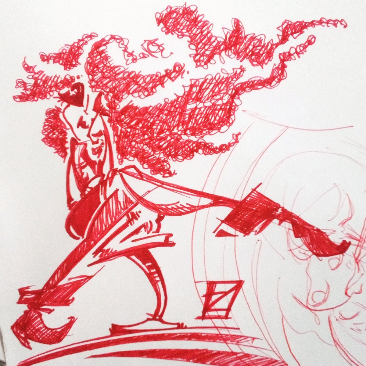 circodechicha's tweet photo. Hoy en Dibujos en rojo...
.
.
#circodechicha #comic #ink #tinta #tattoo #tatuaje #webcomic #sketch #boceto #drawing #dibujo #doodle #ilustracion #illustration #proceso #woman #rojo #progress #red #botas #boots #mujer https://t.co/FaeTA3B2UG