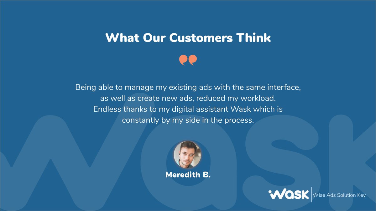waskdigital's tweet photo. We are happy to being a companion of your work. π https://t.co/tQQD4hpNxH
.........
#Customer #Think #Wask #Algorithms #Advertisement #Ads #Analyzes #Data #Scheduler #TargetAudience #Update #Wordpress #SmartAds #woocommerce #FacebookAds #FacebookWordpress #DigitalMarketing https://t.co/SK6b1tTEFC