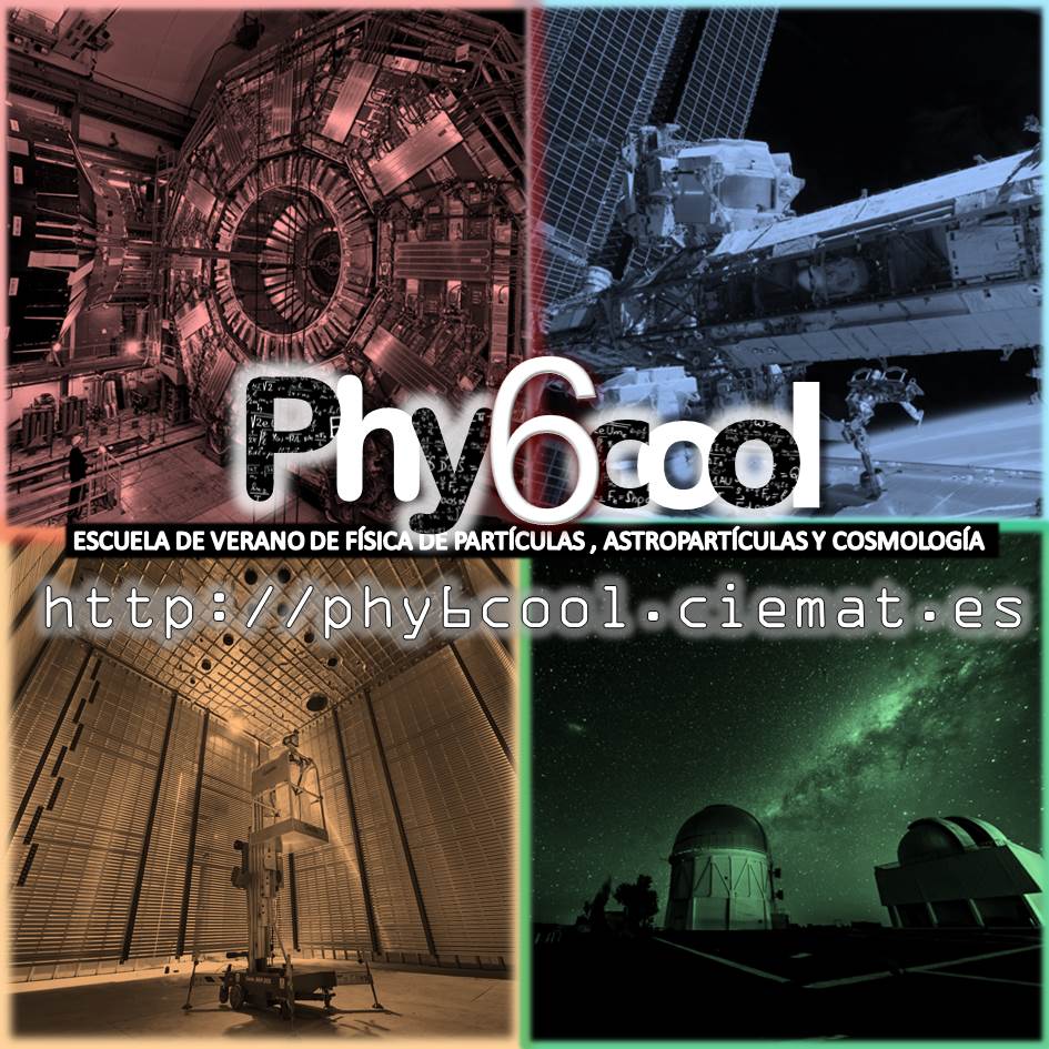 Volvemos con Phy6cool, escuela de verano para estudiantes de física. Este año en formato 100% virtual. Para quienes deseáis desarrollar una carrera investigadora en física fundamental, esta es vuestra escuela. Inscripción a partir del 1 de Abril. Más info: phy6cool.ciemat.es