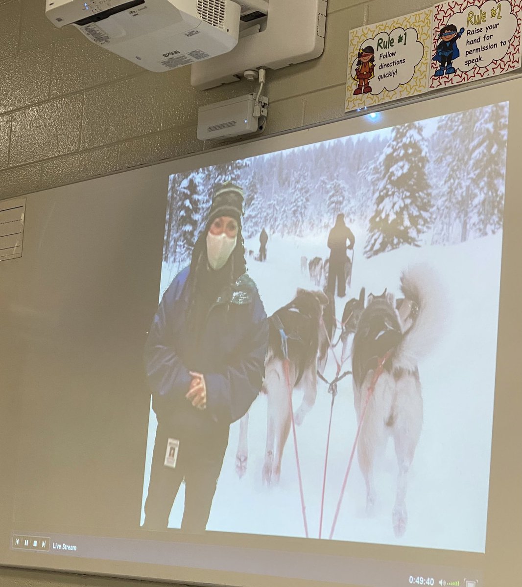 The Iditaread is still going strong! We have a lot of readers coming across the finish line! Morning announcements updates coming “live” from Alaska. Ms Crumpton is the only commentator today. Is that Mrs. Hulsey on the dog sled?? @The_Iditarod @MVESGainesville