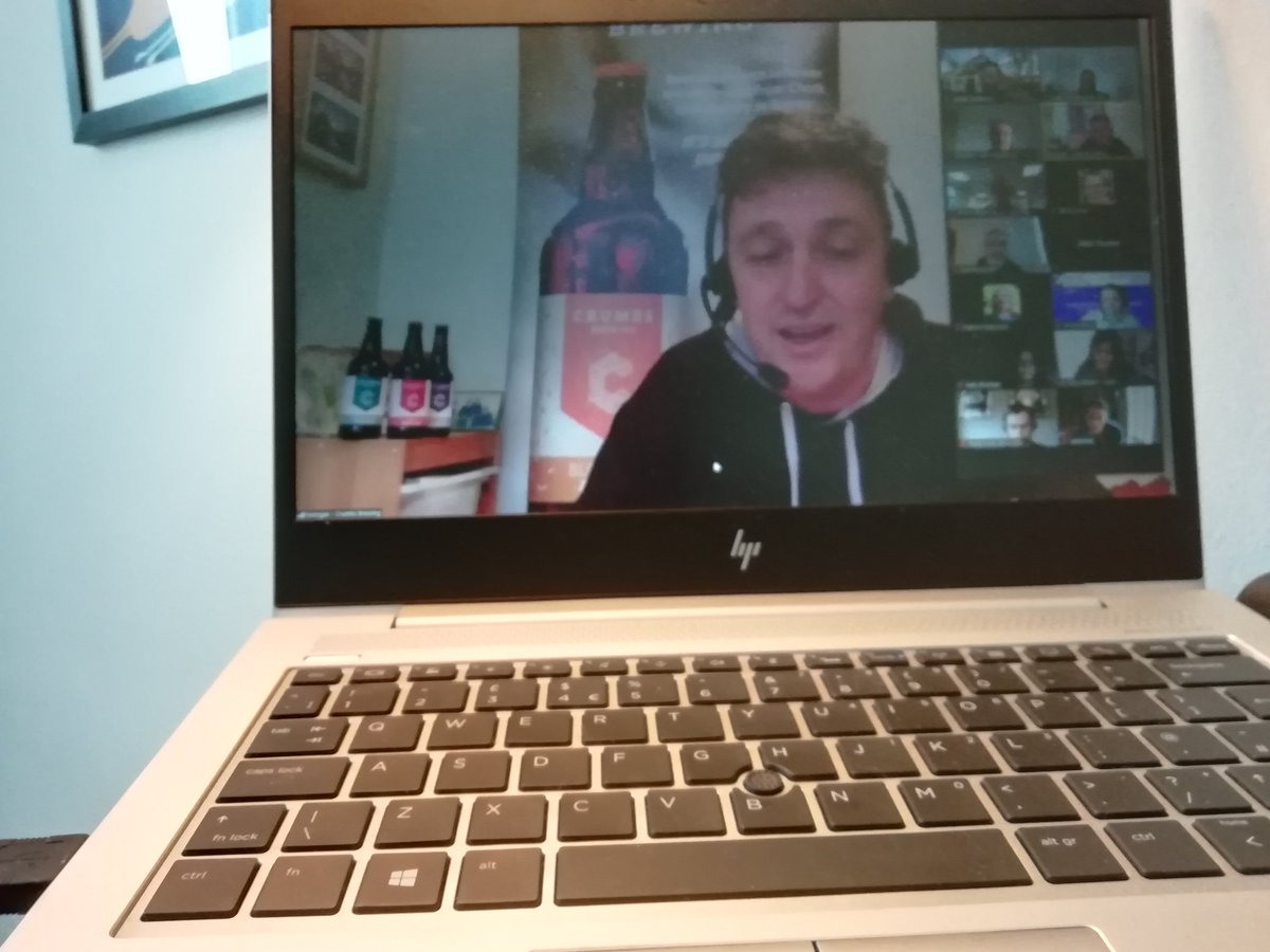 Cath_McDermott's tweet image. Thank you so much Morgan @CrumbsBrewing and Adrian @PilgrimBrew for your real insights at todays #LearningLunch 🍻