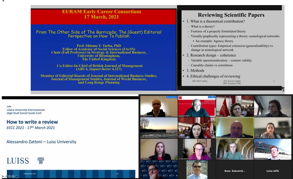 EURAM (@euram_bxl) on Twitter photo 12th Early Career Colloquium Online - day 3: another highlight of the programme “How to write a review?” with Xavier Castaner, VP External Relations, Shlomo Tarba, Doctoral & Early Career Colloquiums, and Alessandro Zattoni, Fellow <a href="/EURAM_BXL/">EURAM</a> / NP 12th Early Career Colloquium Online - day 3: another highlight of the programme “How to write a review?” with Xavier Castaner, VP External Relations, Shlomo Tarba, Doctoral & Early Career Colloquiums, and Alessandro Zattoni, Fellow <a href="/EURAM_BXL/">EURAM</a> / NP
