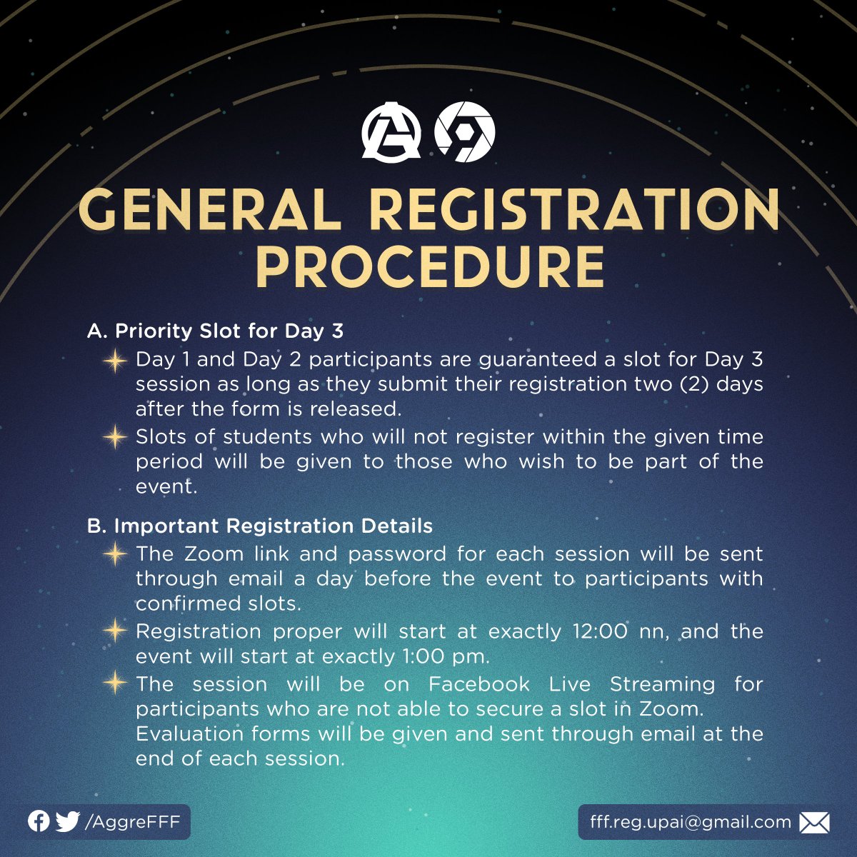 AggreFFF's tweet photo. General Registration Procedure https://t.co/FIhGoblAr7