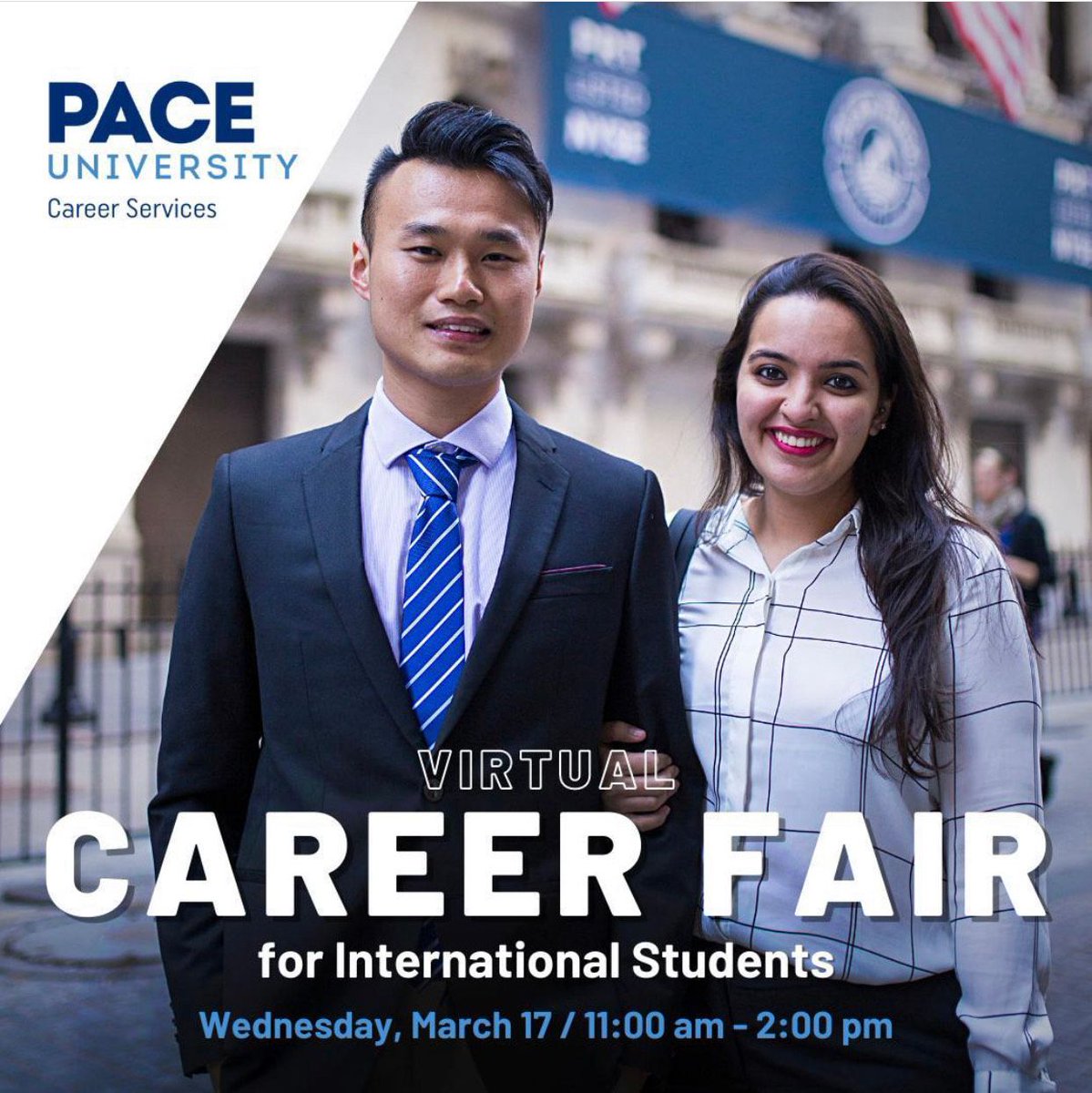The Virtual Career Fair for International Students is TODAY, March 17th from 11am - 2pm! The fair will feature employers seeking to engage with tech students and to conduct short interviews for available internships and jobs! Register ASAP on Handshake!