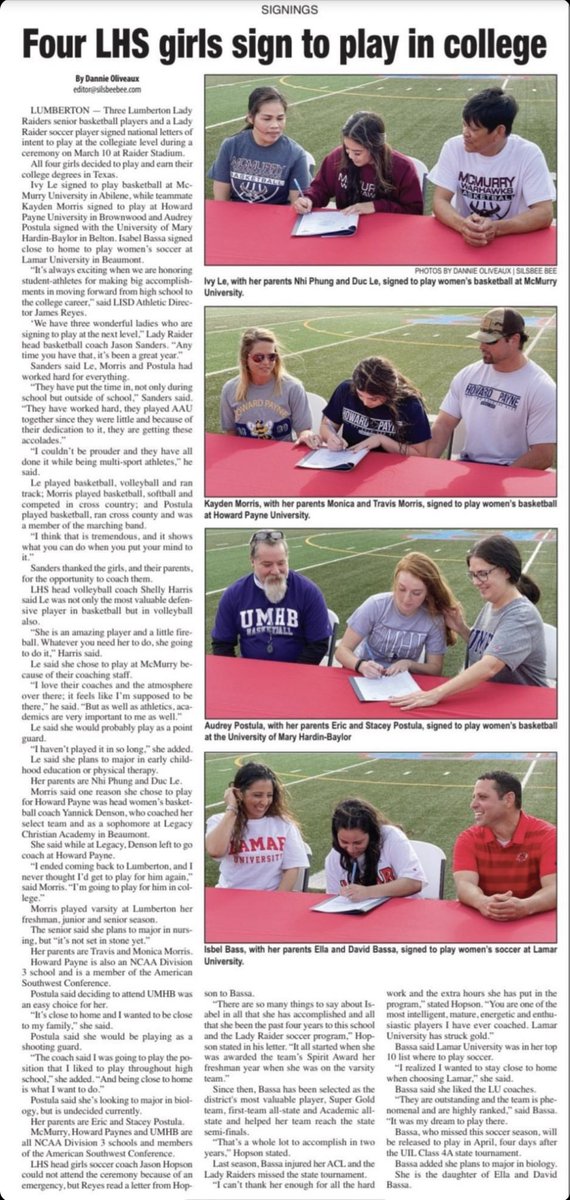 LRGirlsBBall1's tweet photo. @lumbertonathl1 @ladyraidersoc @CoachJamesReyes @SilsbeeBee @LRaiders1fan @robinmauer @AshlyElamSports @TXHSGBB @tonytiptonEDD @Beaumont_Sports @mcan409 @byjorgeramos https://t.co/001blQ9tG3