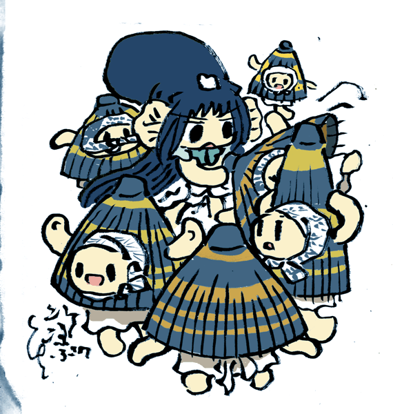 唐傘おばけのtwitterイラスト検索結果