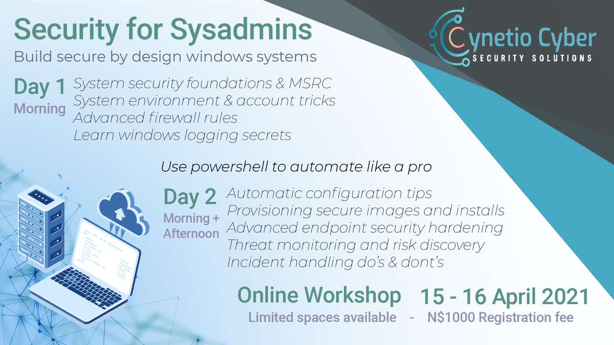 cynetio's tweet photo. For more information and registration https://t.co/vCnL1loWhK https://t.co/c9zK23xgbA