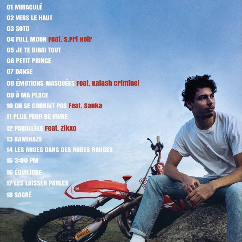 🚨 Georgio annonce la sortie de son prochain album « SACRÉ » pour le 7 mai.

On y retrouvera S.Pri Noir, Kalash Criminel, Sanka &amp; Zikxo ! 

📸 : @/antonin.nkruma