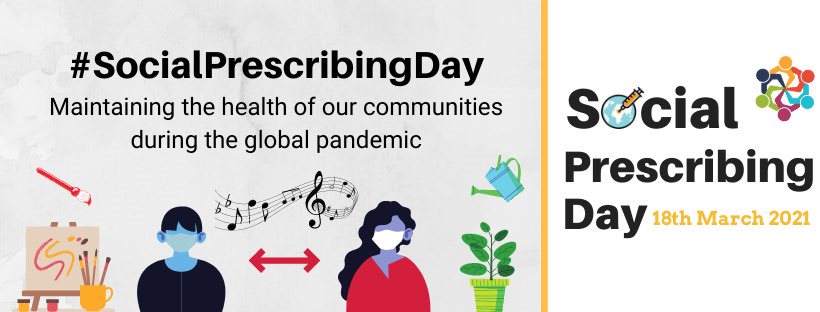 It's #SocialPrescribingDay today!

We've got blogs and content coming up throughout the day so make sure you're following us throughout the day so you don't miss out!

<a href="/SocialPrescrib2/">Social Prescribing Network</a> | #GRCC