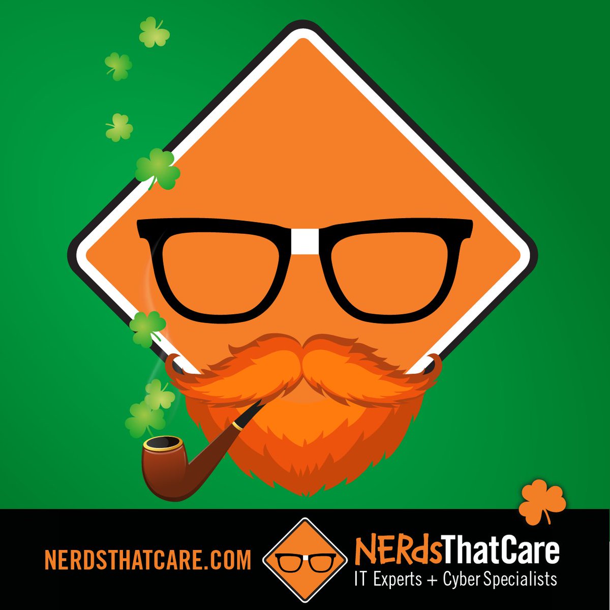NerdsThatCare's tweet image. Kiss me, I&apos;m Nerdish. 

Have a happy and safe #StPatricksDay. from the #NerdsThatCare