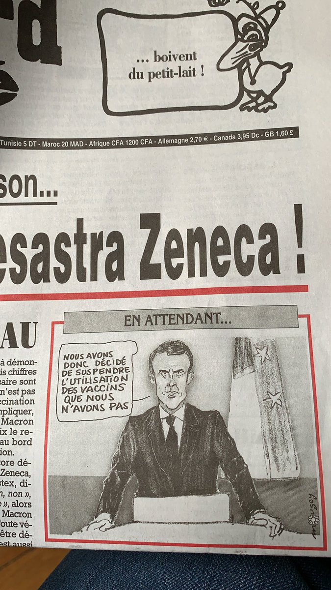 pascal_humeau's tweet photo. #Mougey dans le @canardenchaine #AstraZeneca #Vaccin https://t.co/pg1ZwYDDOb