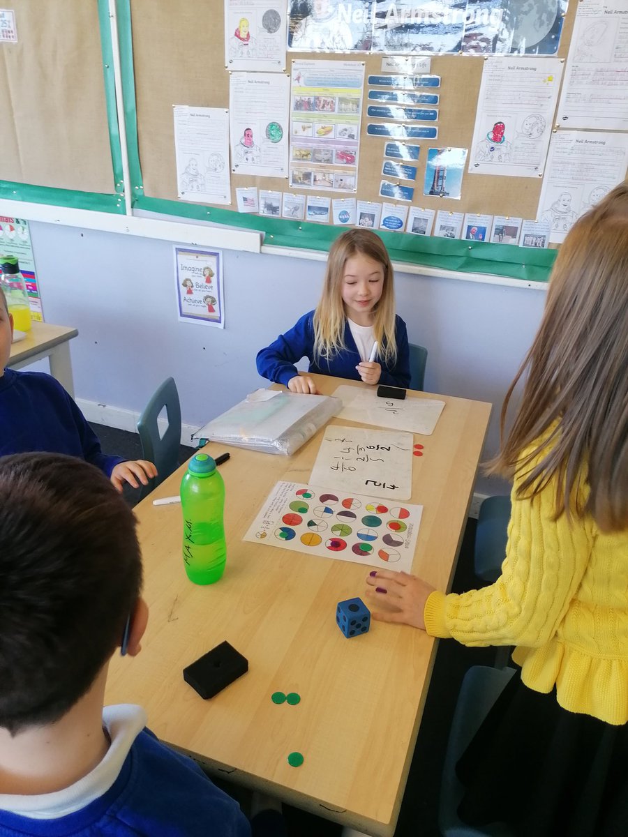 MacmerryPrimary's tweet image. P3/4 learning to find fractions of a whole!

#funfractions #macmerrypupilssucceed