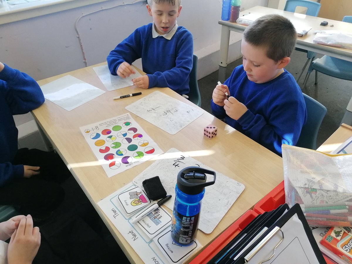 MacmerryPrimary's tweet image. P3/4 learning to find fractions of a whole!

#funfractions #macmerrypupilssucceed