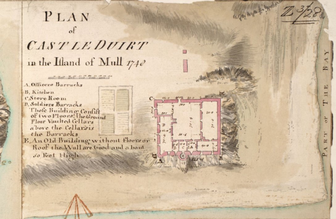 natlibscotmaps's tweet photo. We ❤️this gorgeous watercolour by Paul Sandby of Castle Duart on Mull, with lovely views of the approach to the castle from the sea, as well as a neat plan of the interior.
https://t.co/shFTn1twAq #Mull #Maps #CastleDuart https://t.co/h6zQo4UgVG