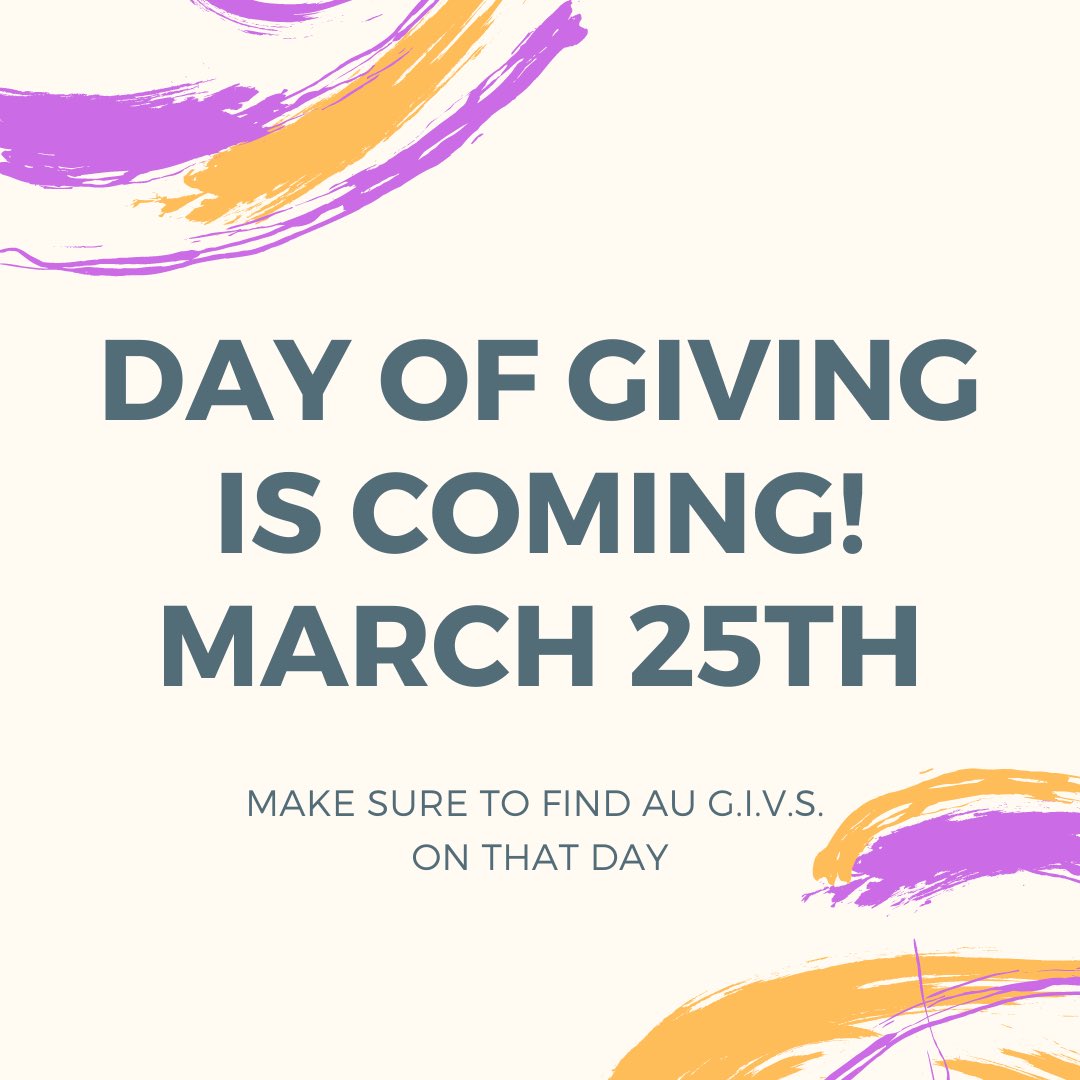 AU_GIVS's tweet photo. We are almost a week away! https://t.co/gBVJYcMSMU