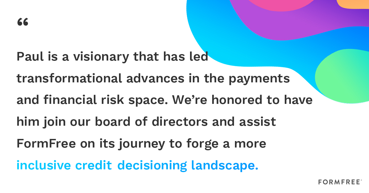 PassportbyFF's tweet image. “I am enthusiastic to work with FormFree – a trailblazer in the digital mortgage industry – to break down the barriers to financial inclusion.”

Welcome to the #FormFreeFamily Paul Finch !

#FormFreeFriends formfree.com/news-and-insig…
