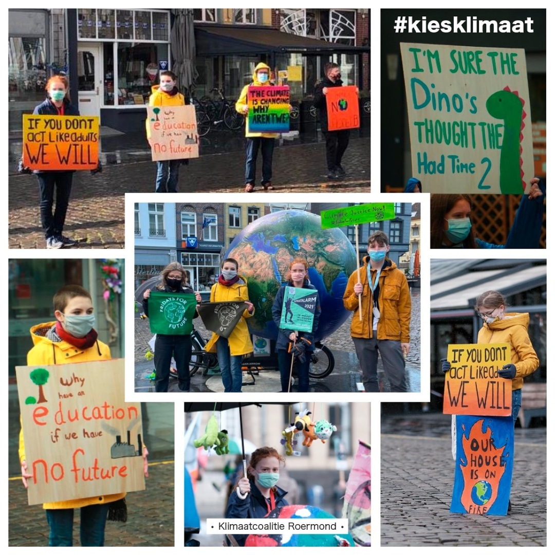 KlimaatalarmRM's tweet image. De helden van Agora stonden ook namens @ForFutureNL met zelf gemaakte borglden en aardbol op de markt in Roermond voor het #klimaatalarm 👏👏
•
Livestream terug kijken?
youtube.com/watch?v=lwHhdc…
•
#kiesklimaat