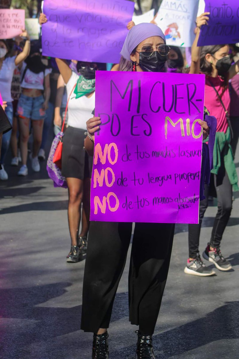 8M2021ZAC's tweet photo. ¡Unidas marchamos, alzamos la voz y rompimos el silencio! ¡Nos organizamos para marchar, porque somos la mitad del mundo y reclamamos el espacio que nos corresponde! 

Fotografías: Mine Gaona.
#8M2021Zac https://t.co/qWZertqZiQ