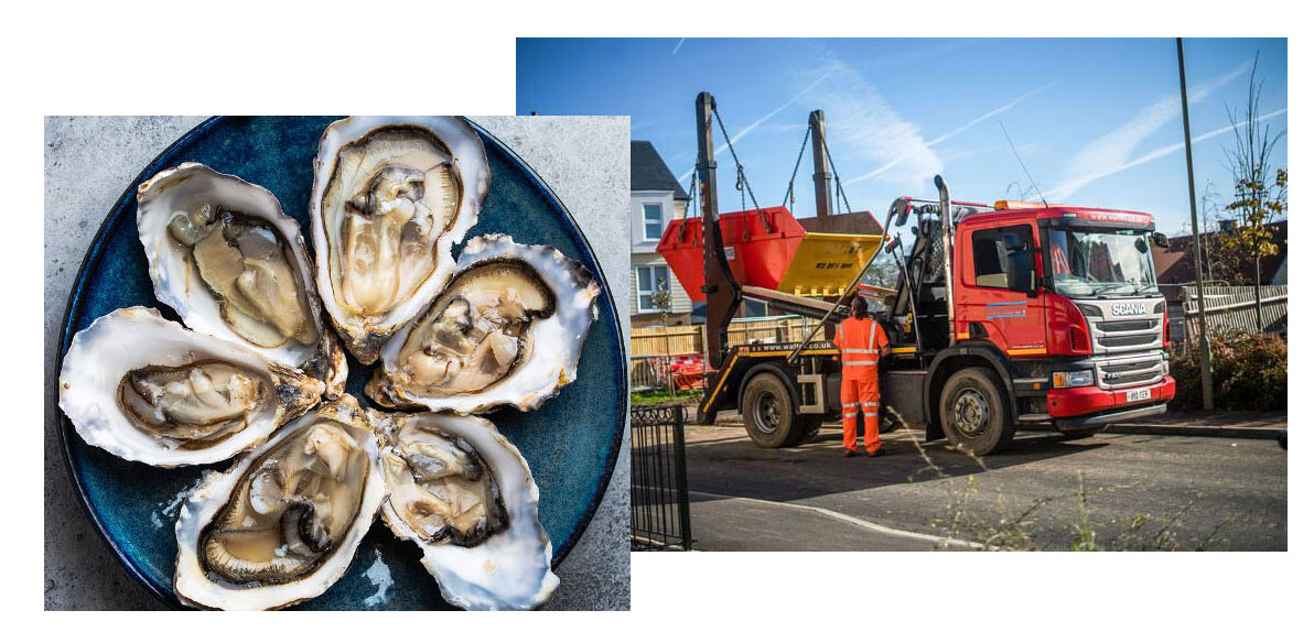 Webjuritsu's tweet photo. What do Oysters &amp; Skip Hire have in common? Not a lot apart from they are two businesses that I've taken on recently as a Google Ads freelancer. Find out more about my  Google services on my freelance website - https://t.co/cVDnEsxCI7 #googleads #freelancer https://t.co/YOctC1haxI
