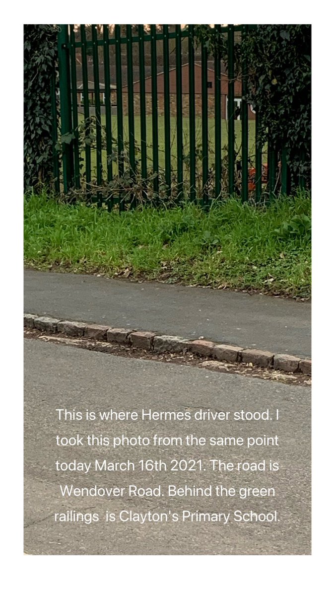 KarenAtkinson10's tweet photo. @lookfantastic I have sent various emails re my parcel lost by @Hermesparcels exactly a week ago! The couriers photo of a successful delivery to my home is actually the playing field of a local primary school! Not my address or safe place. Respond please! https://t.co/yEzz0Ujl91