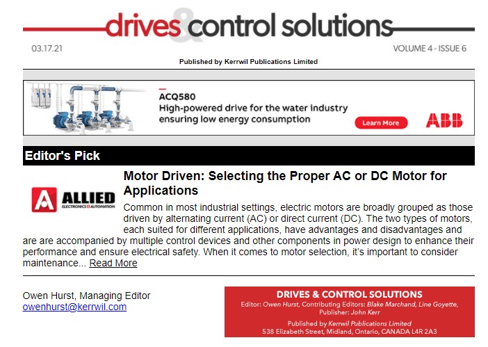 DrivesControl's tweet image. Check out the latest issue of our digest!

#DrivesandControlSolutionsCA #drivesncontrols #industryinsights #industrynews #digest #newsletter 

email.listman.ca/view.php?email…