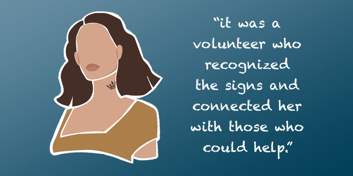 One of the signs was a suspicious tattoo, potentially the brand of a trafficker. Through JVUB, youth on probation have been identified as victims of trafficking and connected with professionals qualified to help. We would love to have you join the team: unboundhouston.org/volunteer