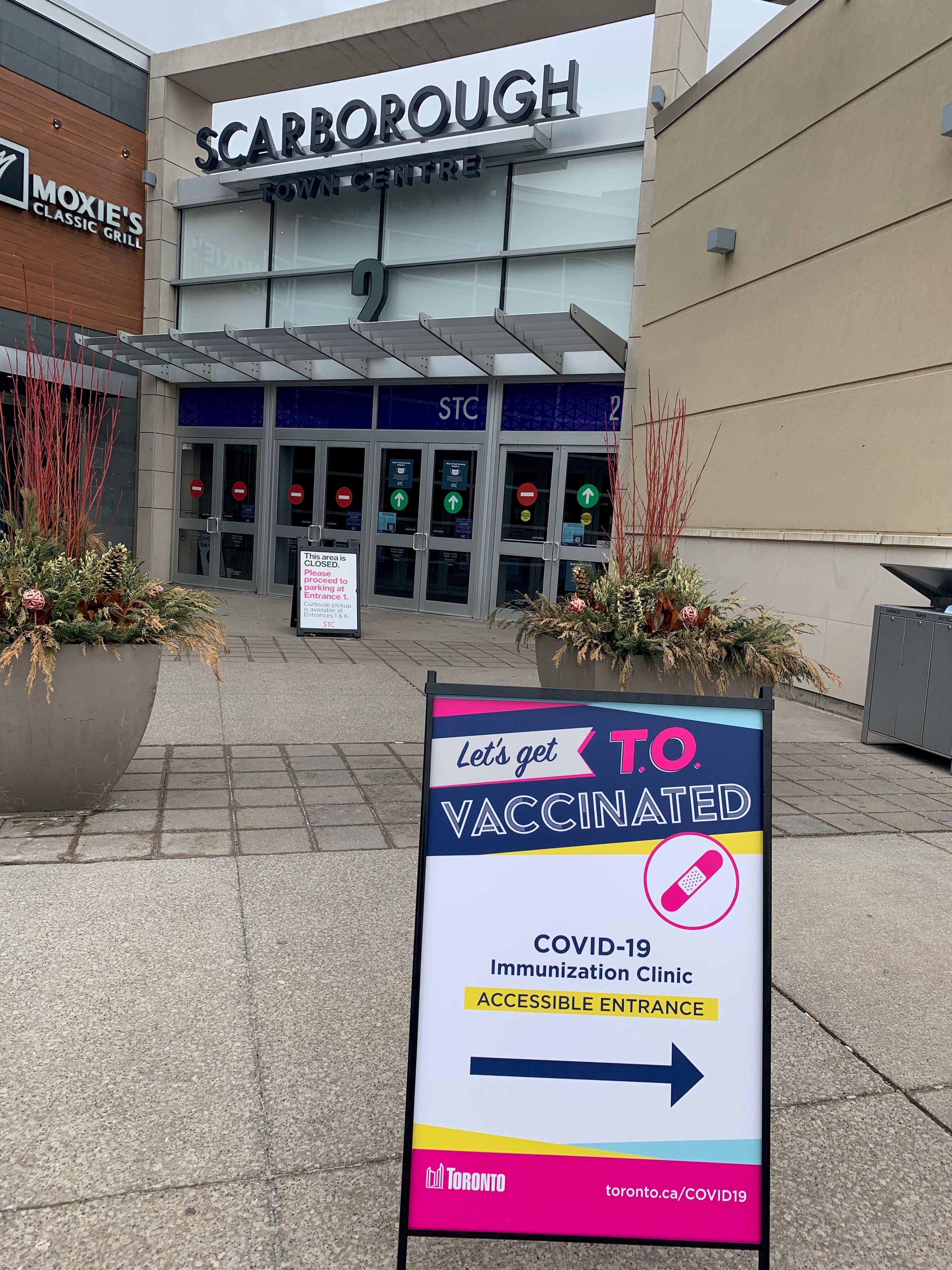 Map Of Scarborough Town Centre City Of Toronto On Twitter: "Heading To The Scarborough Town Centre Today  For Your #Covid19 Vaccination Appointment? The Clinic Is Located On The  East Side Of The Centre On The Upper Level,