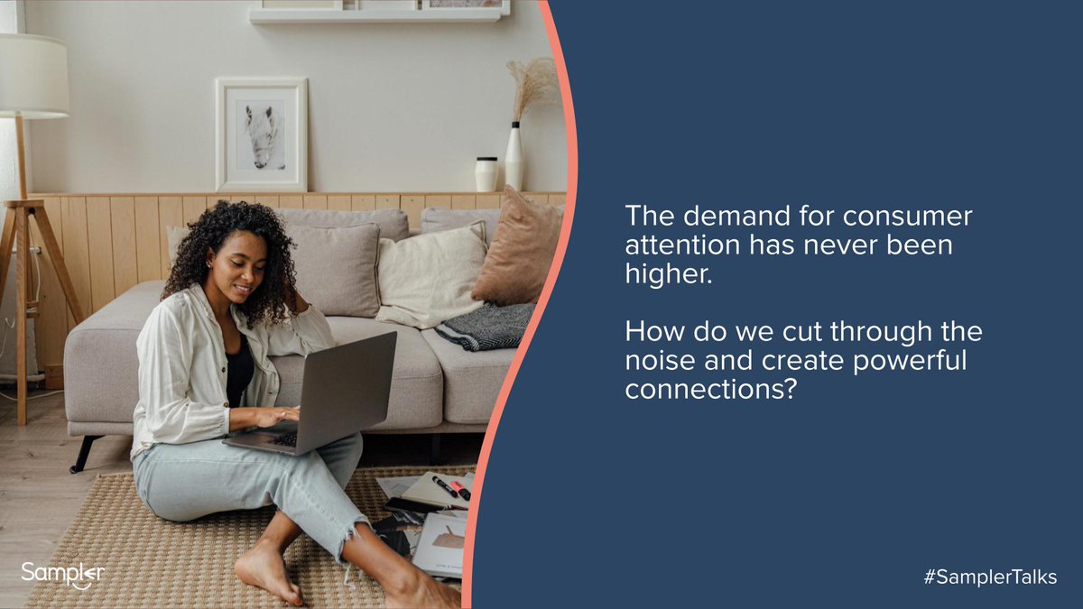 SamplerBusiness's tweet image. Short answer - Influencers. 

Although they've been around for a while, their role in a marketer’s strategy has become even more vital in a post-pandemic world - because of the trust they’ve built with their audience. #SamplerTalks