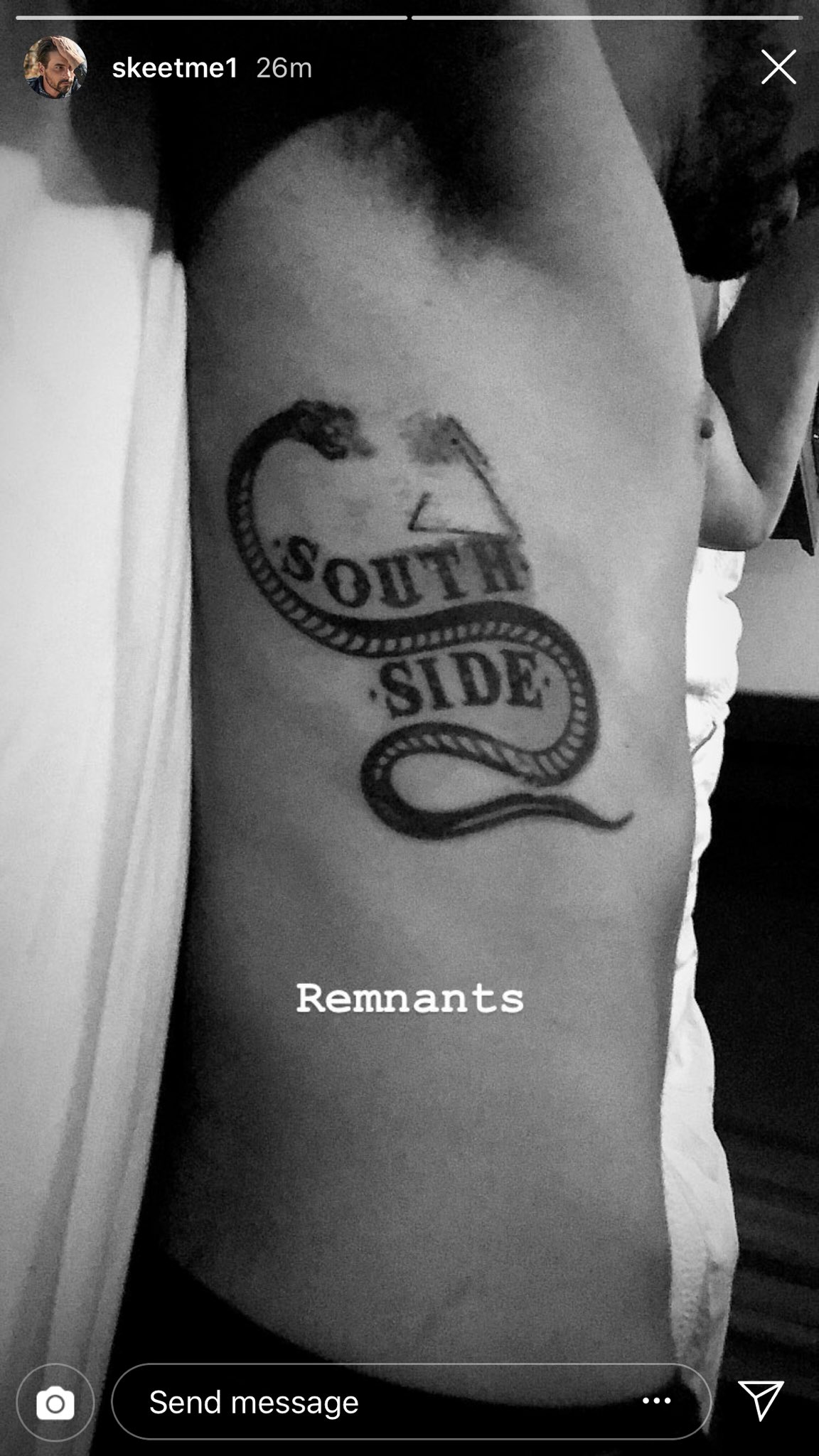 Riverdale Southside Serpents Temporary Tattoo Hot Topic Exclusive Hot Topic #34 Riverdale Southside Serpents Temporary Tattoo Hot Topic Exclusive Hot Topic