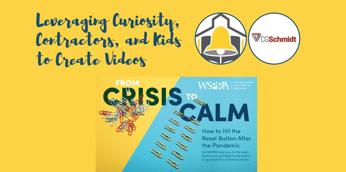 WSPRA (@wspra) on Twitter photo Join @SwallowHawks & <a href="/cgschmidtinc/">CG Schmidt</a> for a great breakout session about the importance of video storytelling at our #schoolpr virtual Spring Conference! Learn more & register at: wspra.org/2021-spring-vi… Join @SwallowHawks & <a href="/cgschmidtinc/">CG Schmidt</a> for a great breakout session about the importance of video storytelling at our #schoolpr virtual Spring Conference! Learn more & register at: wspra.org/2021-spring-vi…