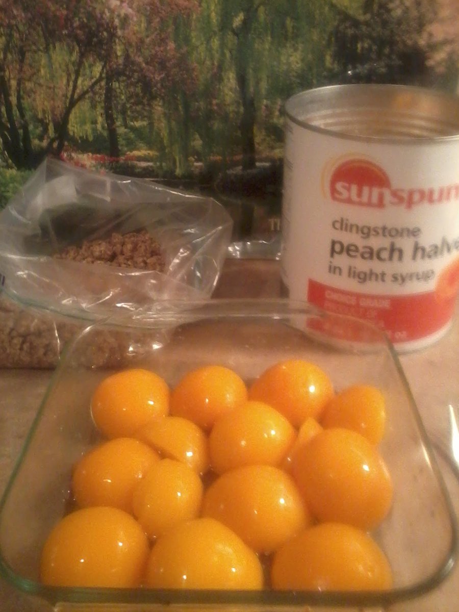 AilsaForshaw's tweet photo. So normally I would make a Peach Pie or Peach Crumble, but today I thought, Hmm, would this work? lol! And it DID!
And that's the giant can of peaches - haha!๐๐ฅง
#PeachPie Recipe - amazing!
https://t.co/y9tf5xVjTs
Apple Crumble Recipe #CrumbleTopping
https://t.co/9fPlLRbh7i https://t.co/zM9PptWuuB