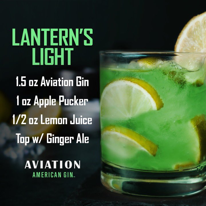 Excited to see the Snyder Cut. But ahead of its debut – and with the aid of a good amount of  #AviationGin - tonight at 6pm EST I’ll do something I’ve never done: actually watch Green Lantern. Happy  #StPatricksDay